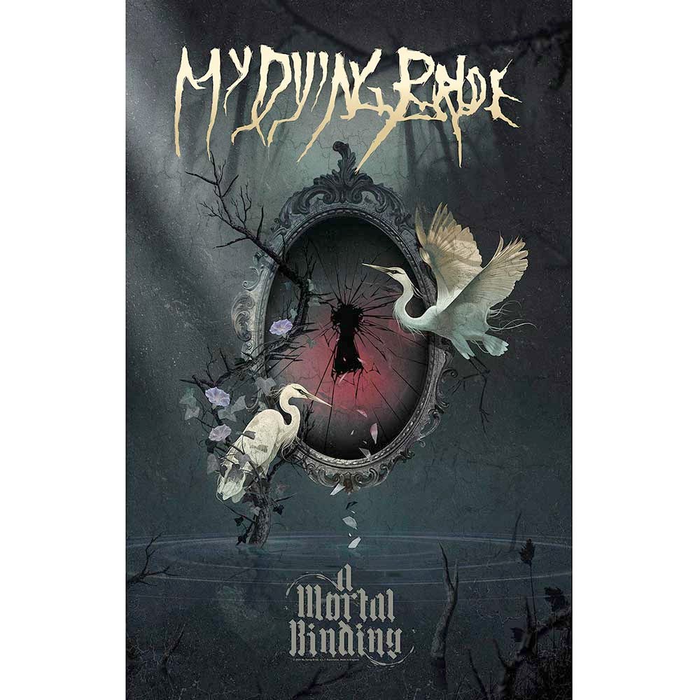 My Dying Bride - A Mortal Binding Textile Poster - Multicolore